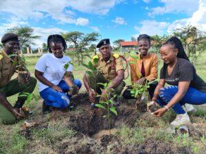 Youth Future Lab Joins Forces for Environmental Conservation: Planting 1000 Fruit Trees at National Police College