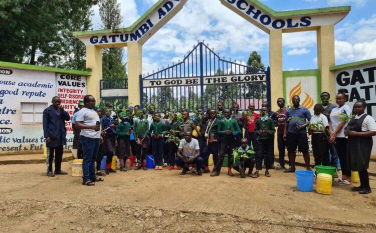  Youth Future Lab Leads Tree Planting and Digital Literacy Initiative at Gatumbi Adventist School