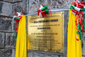 Best ICT Announces Change of Host Church Name from Kiiriangoro PCEA to ACC&S Mutunguru Church
